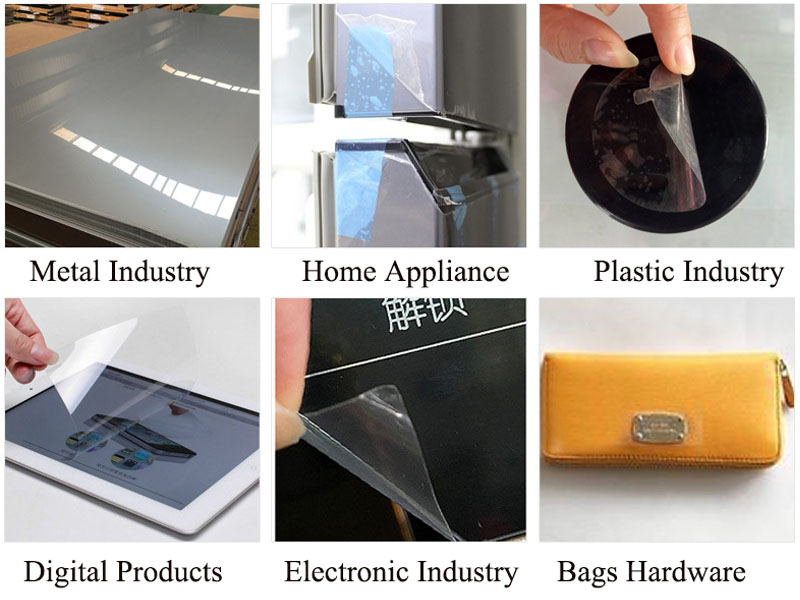 PET Polyester protective film Appilcation