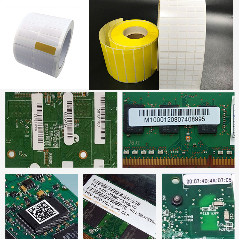High temperature pi label for SMT